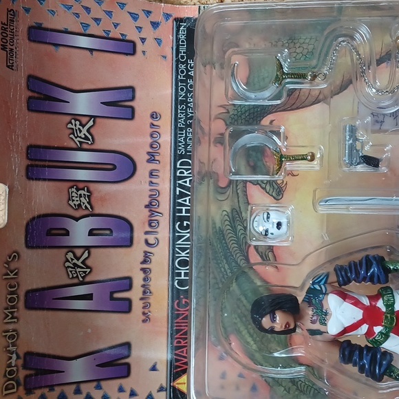 David Mack's Kabuki action figure from 2000, new in box - Picture 2 of 4